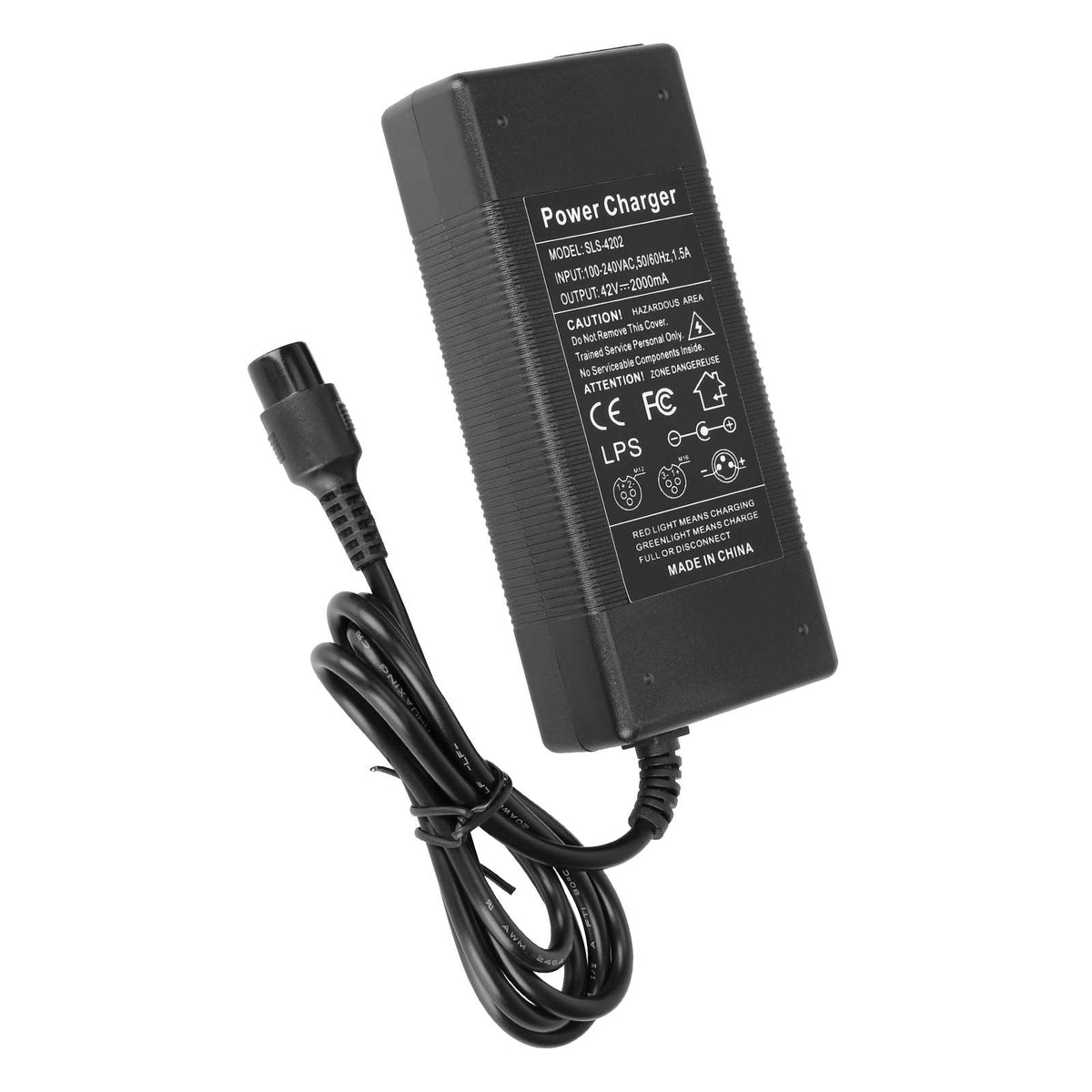 Chargeur 42V 2A Prise GX16 3 Pins, vue 6