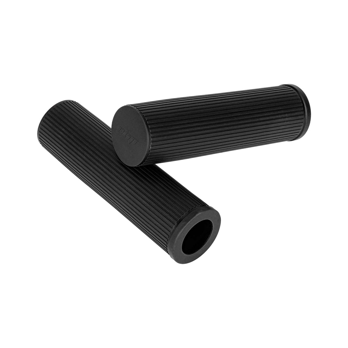 Paire de poignées de guidon noires pour trottinette électrique et vélo