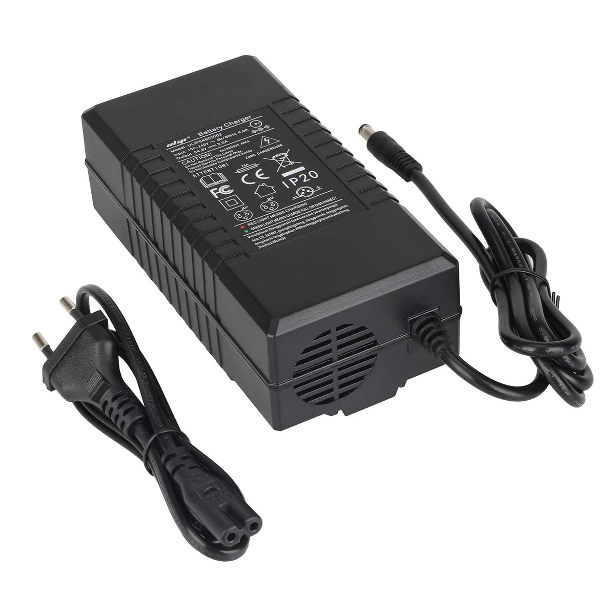 Chargeur 58,8V 3A Prise DC 5,5 mm avec 6 Adaptateurs, vue 5