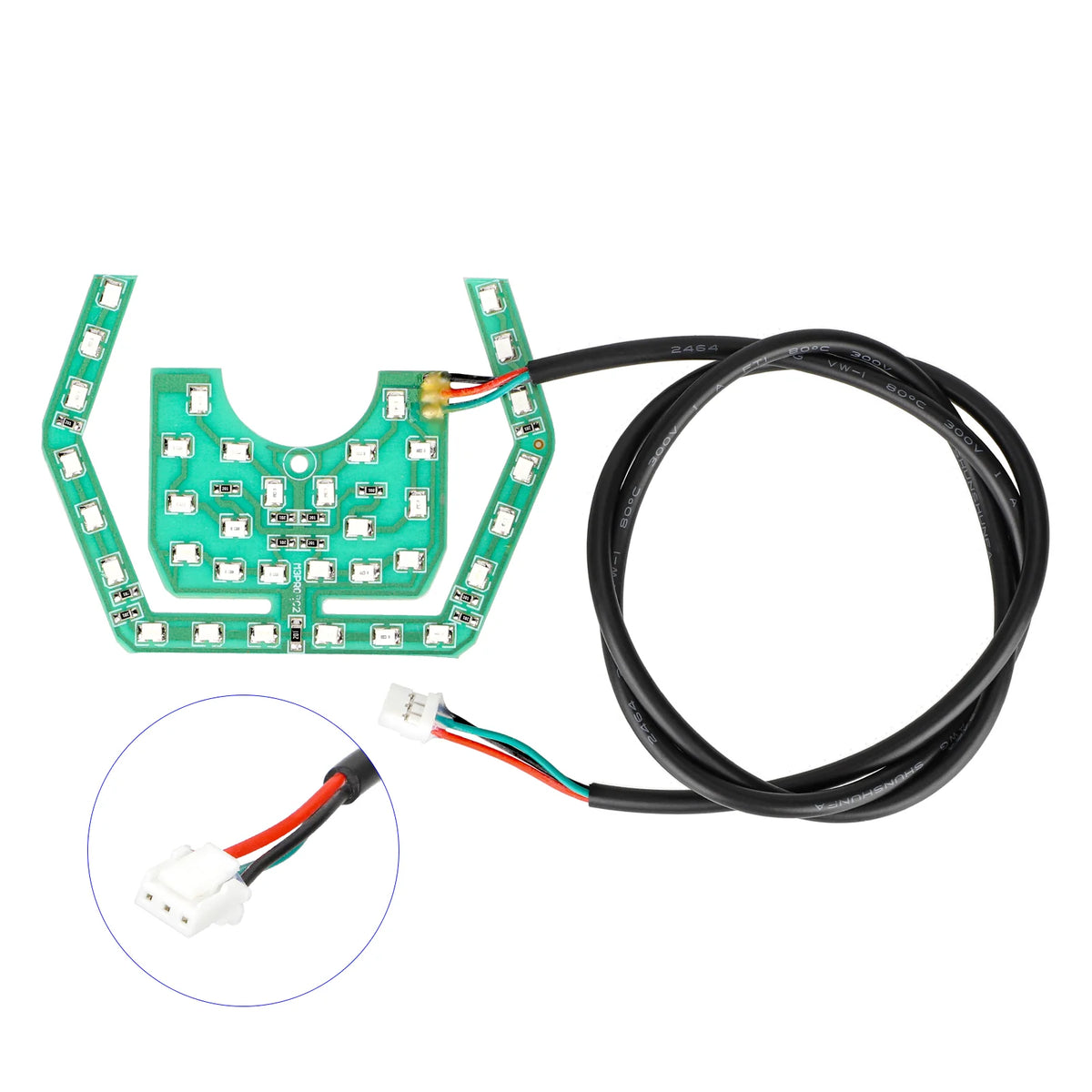 Module de LED d'ambiance avant avec son câble de connexion