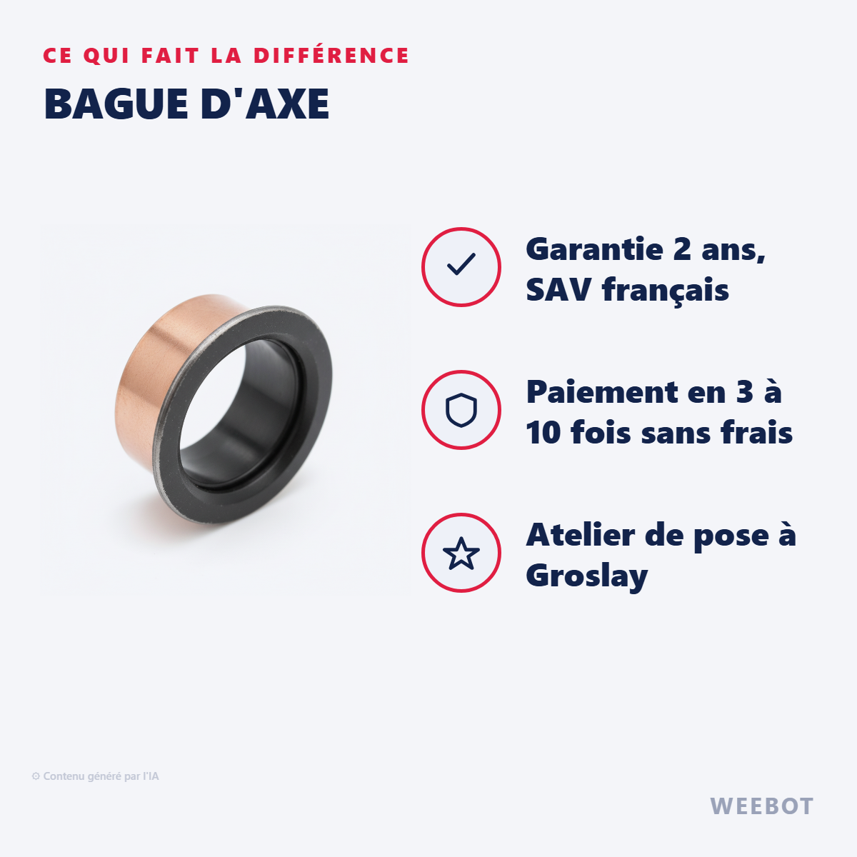 Bague d'Axe : les points forts