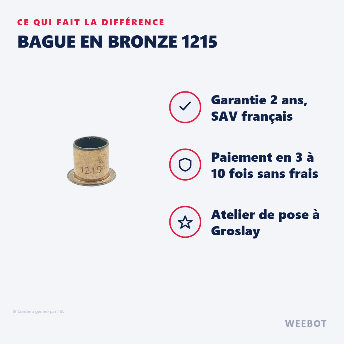 Bague en Bronze 1215 : les points forts