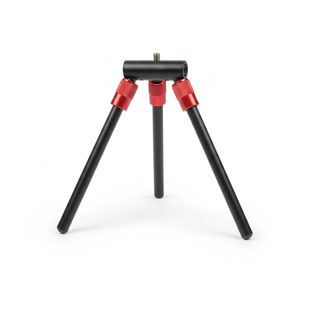Barre T et Guidon Pliable Rouge de Trottinette Électrique Weebot Anoki et Leika, vue 1