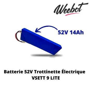 Batterie Trottinette Électrique 52V 9 LITE Single Motor - VSETT (Batterie Uniquement) - Weebot