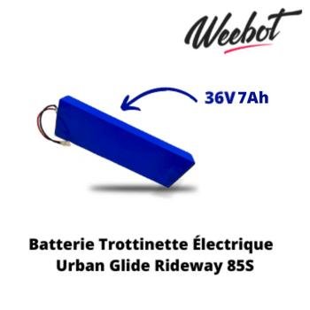 Batterie Trottinette Électrique 36V Rideway 85S - Urban Glide (Batterie Uniquement) - Weebot