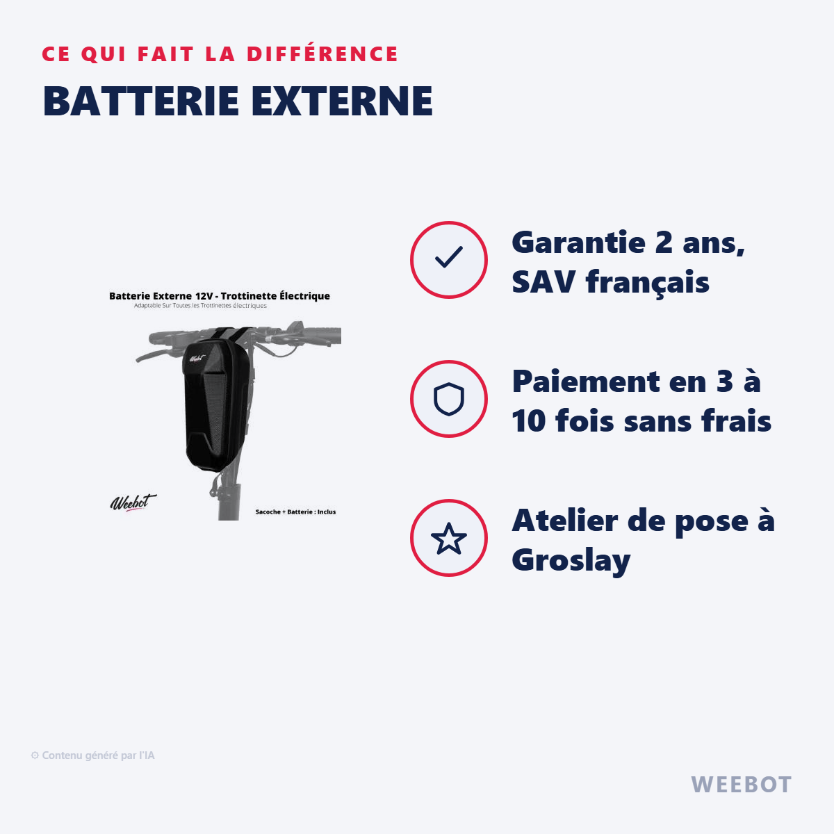 Batterie Externe : les points forts