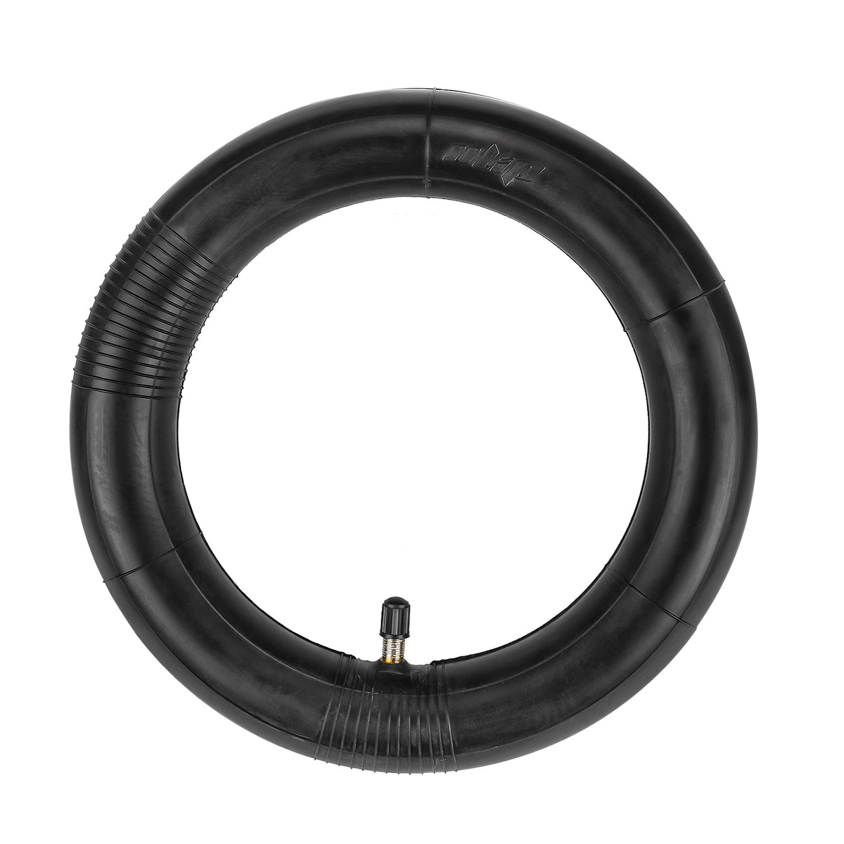 Chambre à air noire 10 pouces pour trottinette électrique avec valve droite