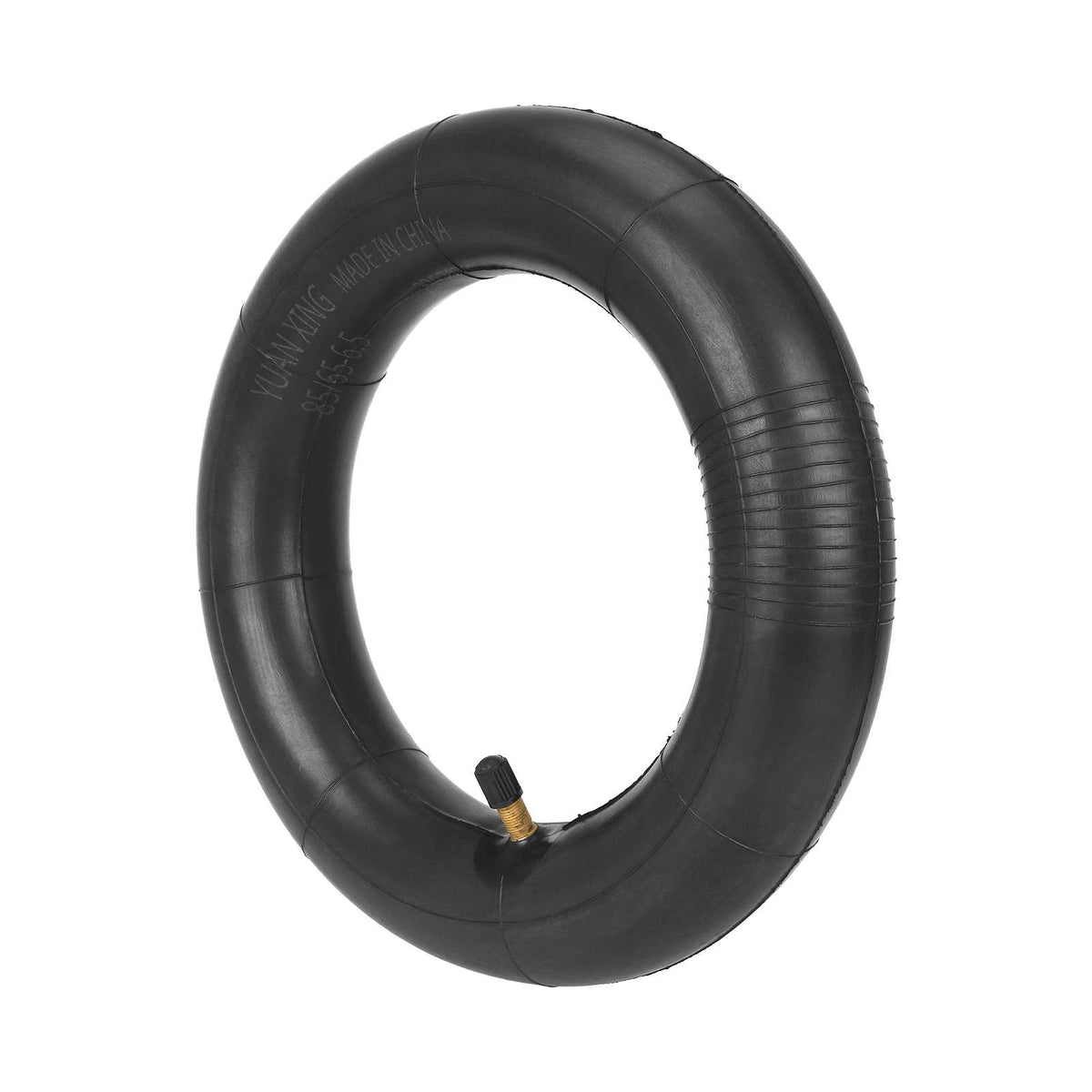 Chambre à air noire Yuanxing 85/65-6,5 avec valve droite pour trottinette électrique
