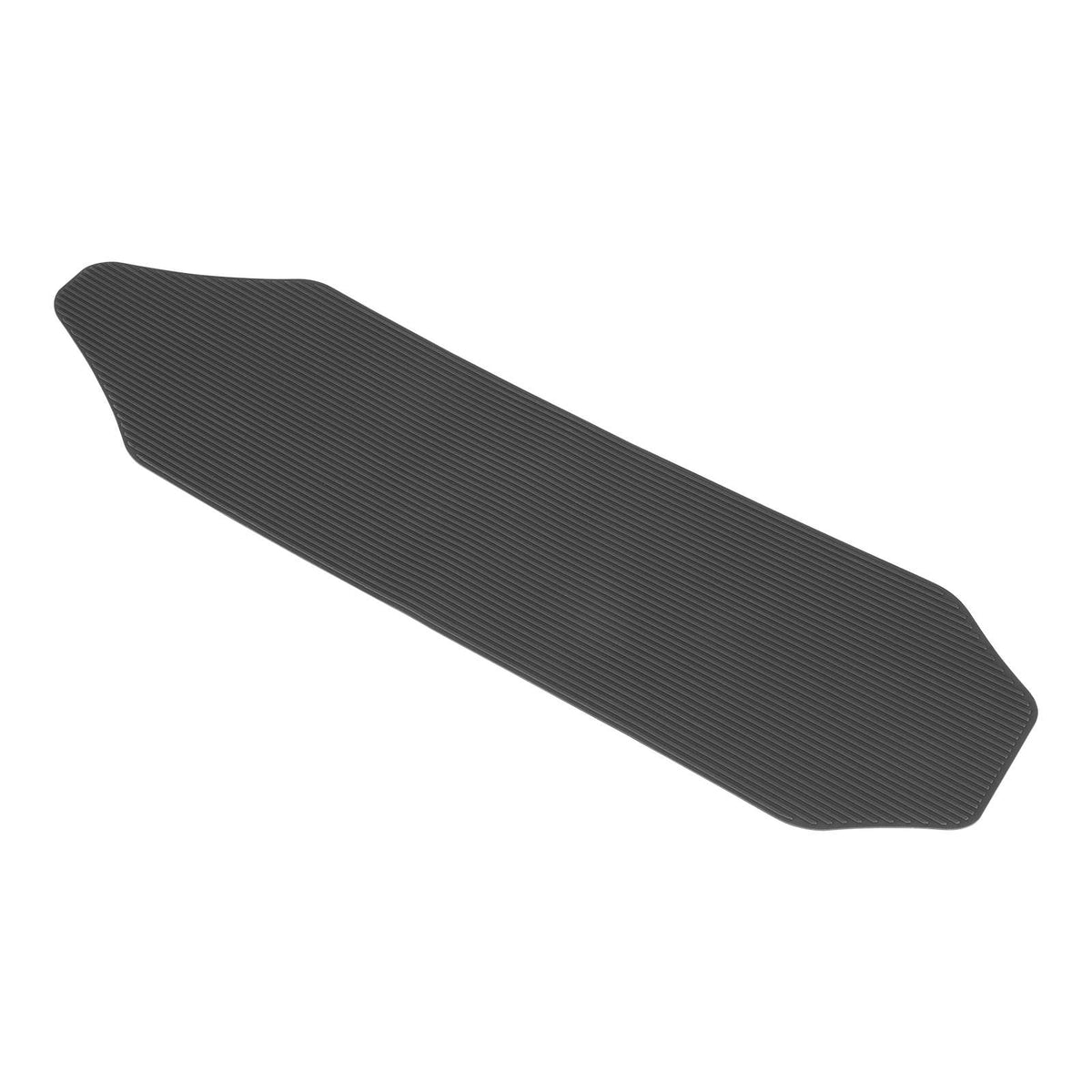 Grip d'origine en silicone gris pour trottinette électrique vu de dessus