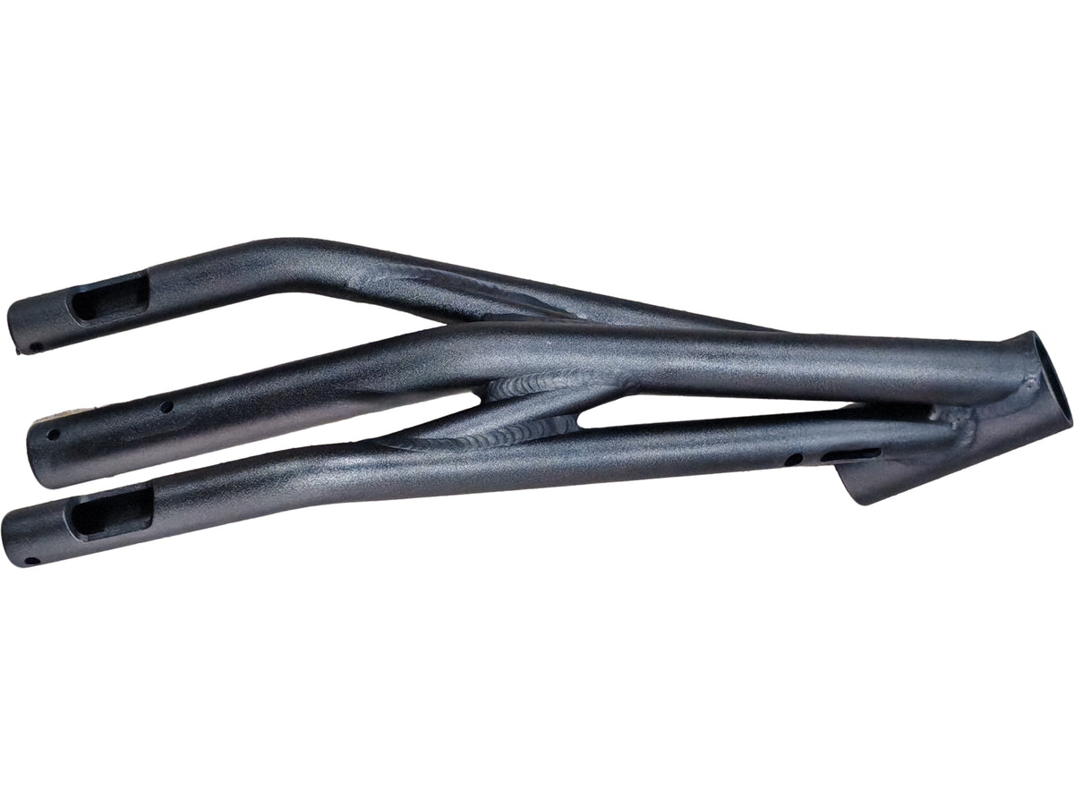 Colonne de direction noire en métal pour trottinette électrique Dualtron City