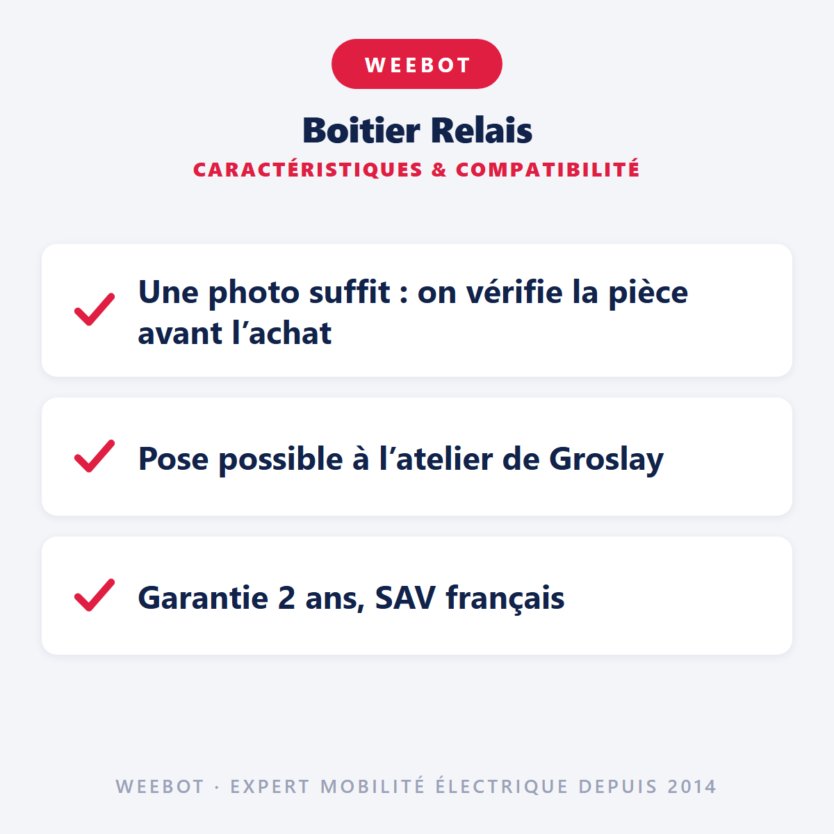 Boitier Relais pour Trottinette Électrique - Weebot