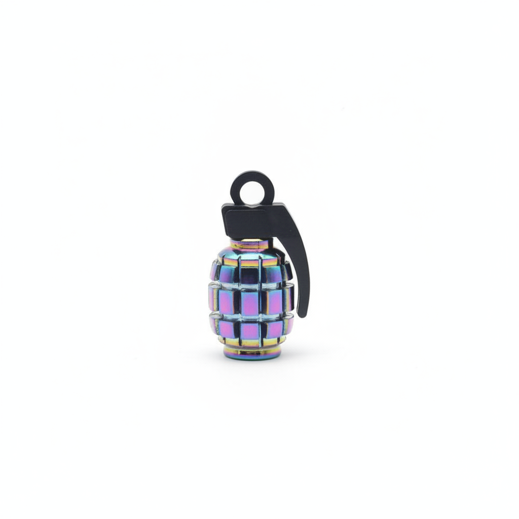Lot de 2 Bouchons de Valve Grenade, vue 3