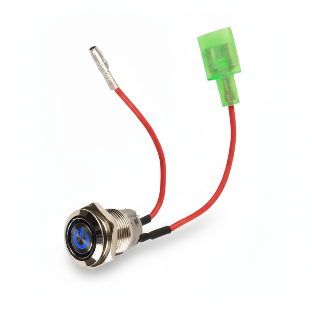 Bouton Led, vue 3