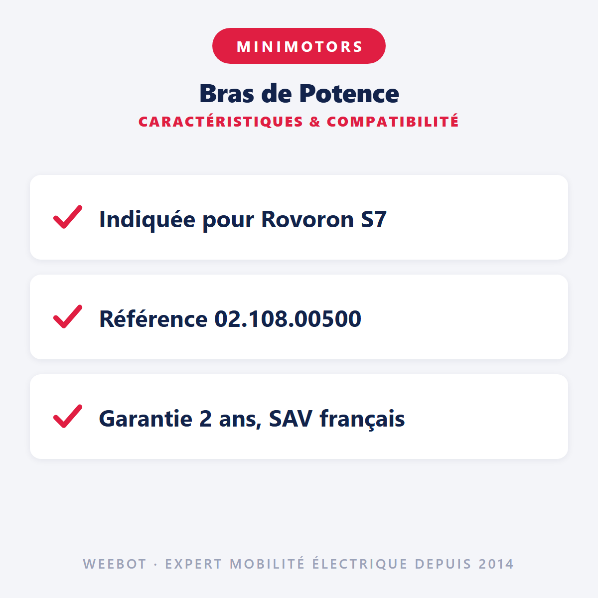 Bras de Potence : caractéristiques et compatibilité