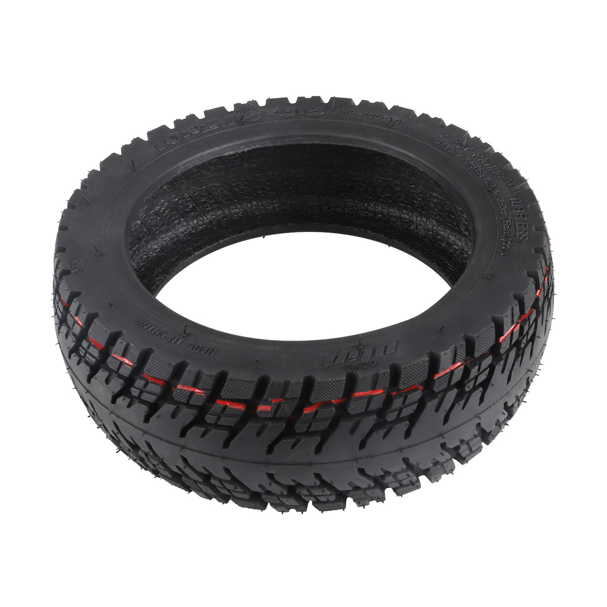 Pneu Tubeless Tout-Terrain 10 Pouces (10x2,75-6,5) avec Valve, vue 5