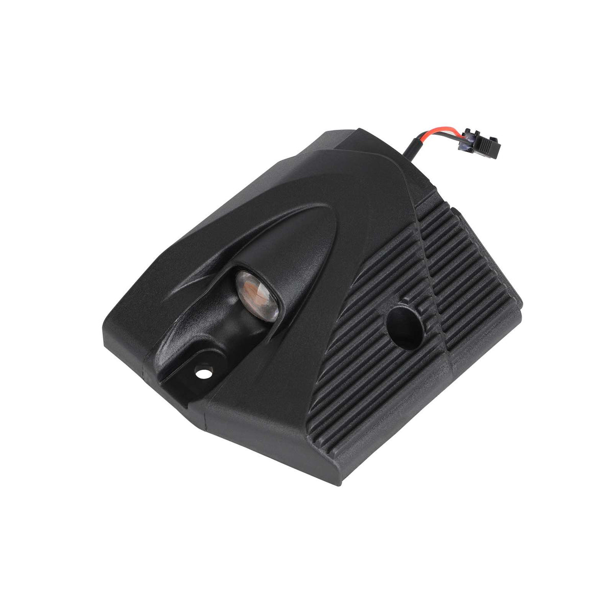Feu latéral avant gauche noir pour trottinette électrique avec son câble de connexion