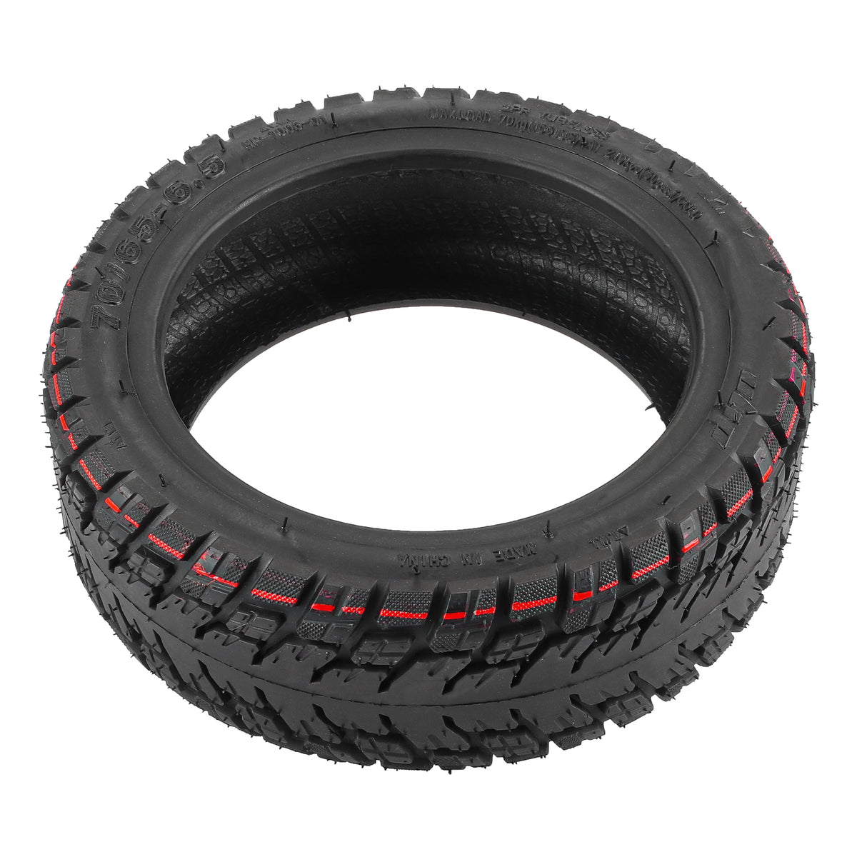 Pneu Tubeless Tout-Terrain 10 Pouces (70/65-6,5) avec Valve, vue 3