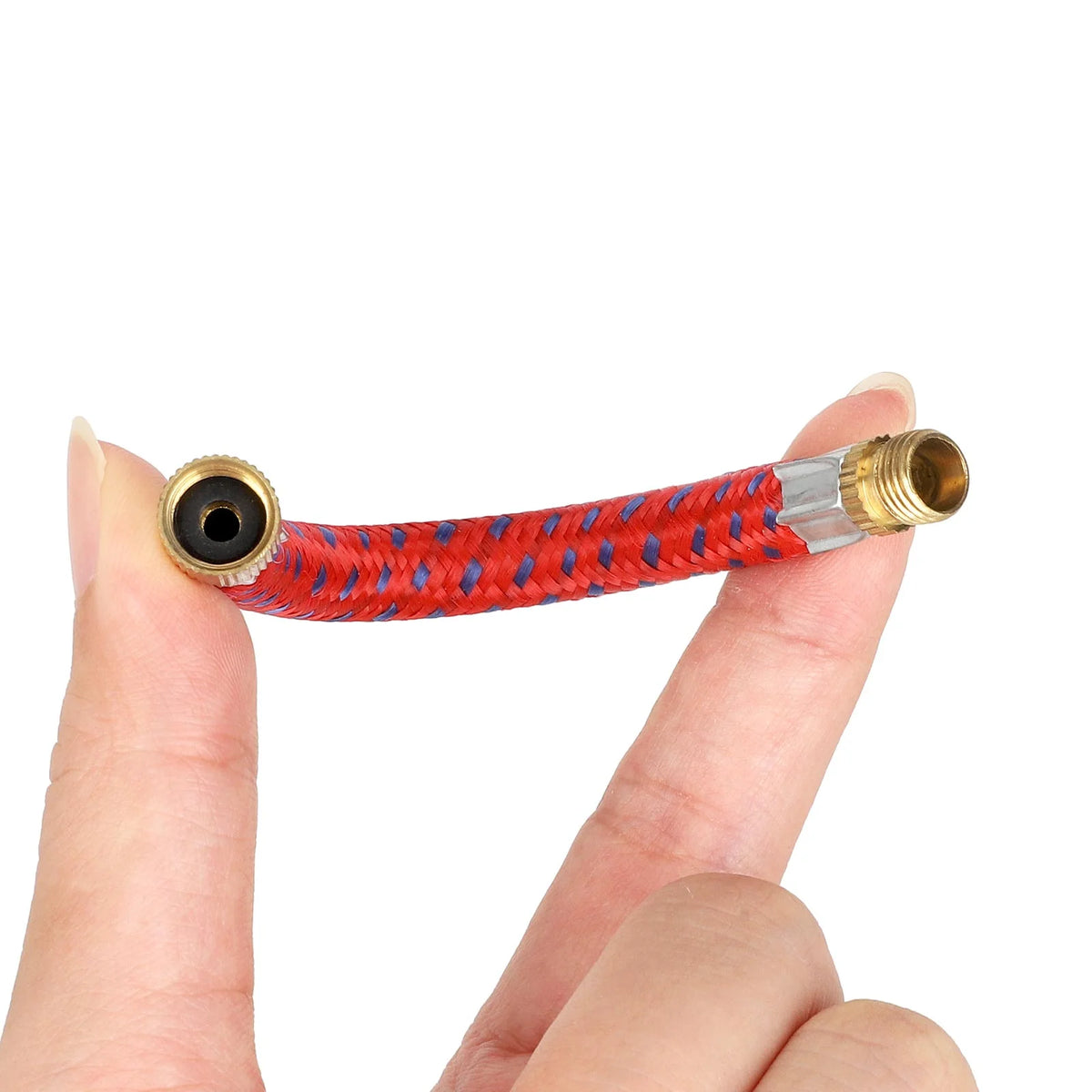 Rallonge de Valve de Gonflage Flexible 10,7 cm Rouge, vue 5