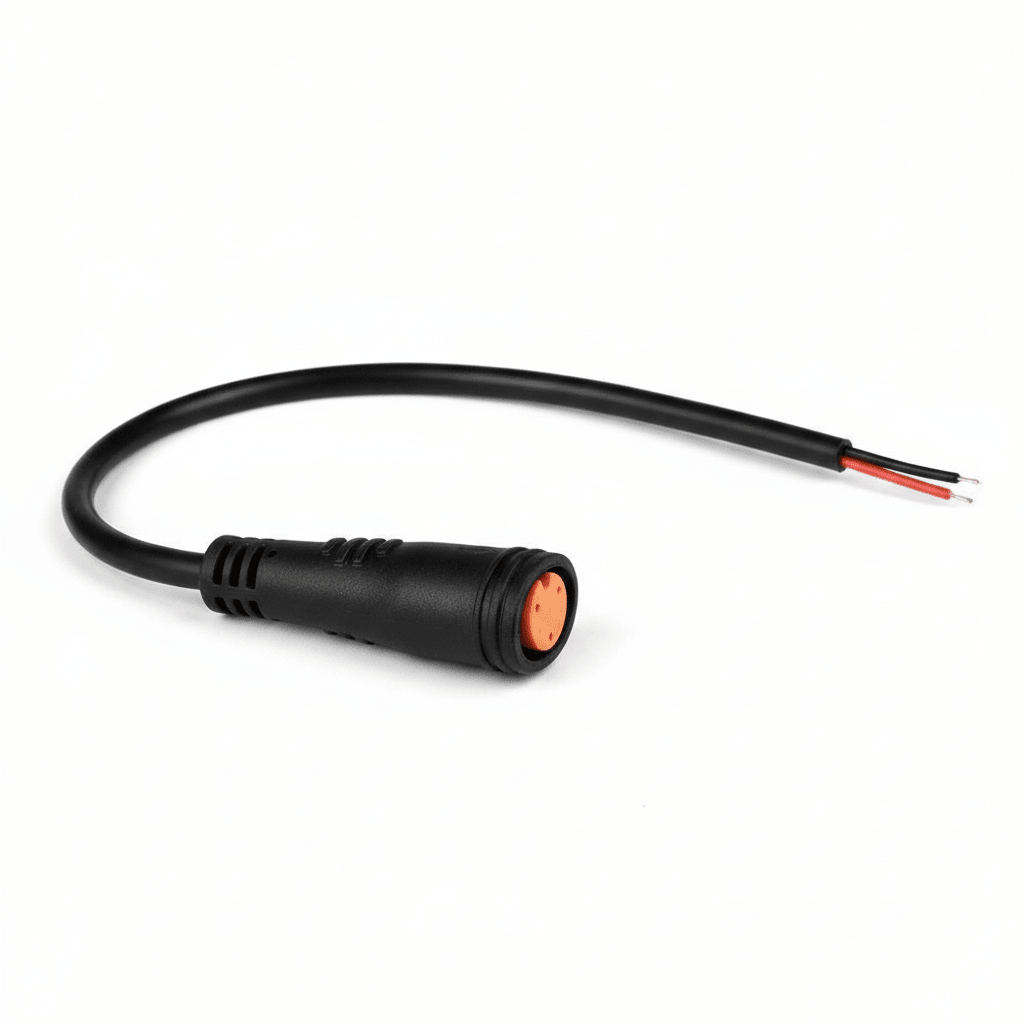 Câble Connecteur Étanche 3 Pins Femelle pour Trottinette Électrique - Weebot