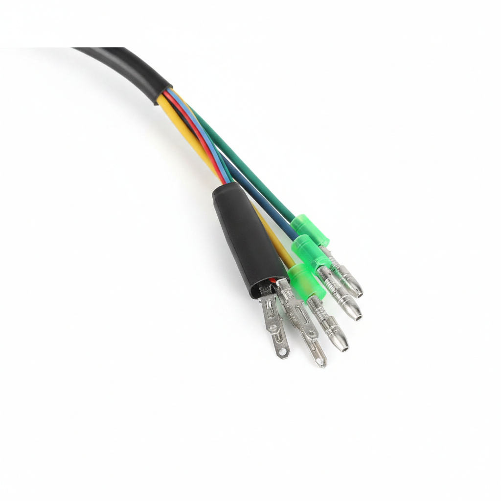 Câble Moteur 1000W 80 cm 3+6 Broches Femelle, vue 3