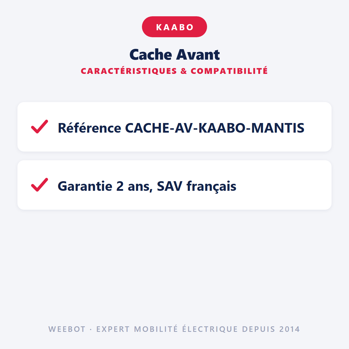 Cache Avant : caractéristiques et compatibilité