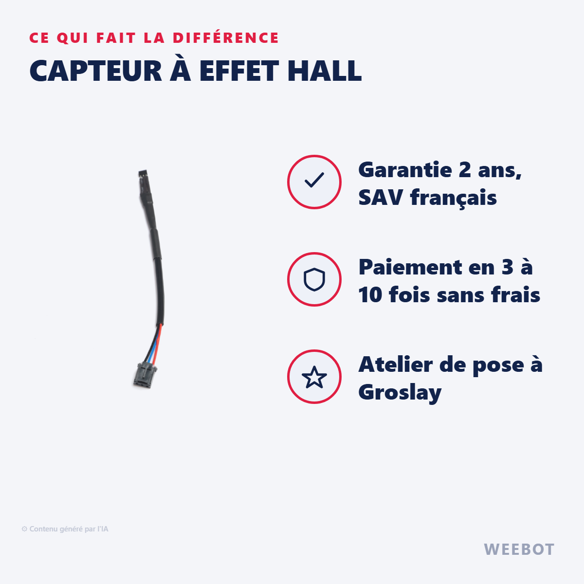 Capteur à Effet Hall : les points forts