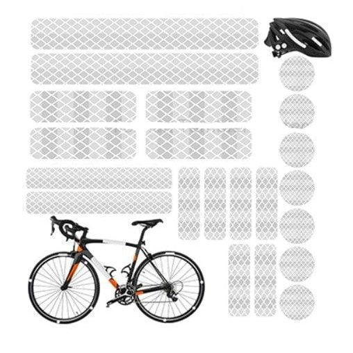 Pack Autocollants Bandes Réfléchissantes pour Trottinette et Vélo - Weebot