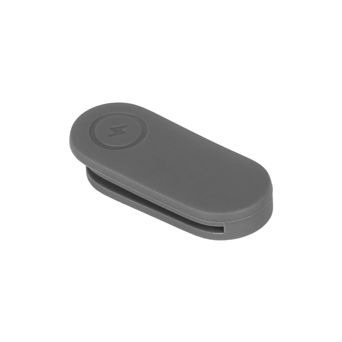 Cache Port de Charge d'Origine en Silicone Gris, vue 6