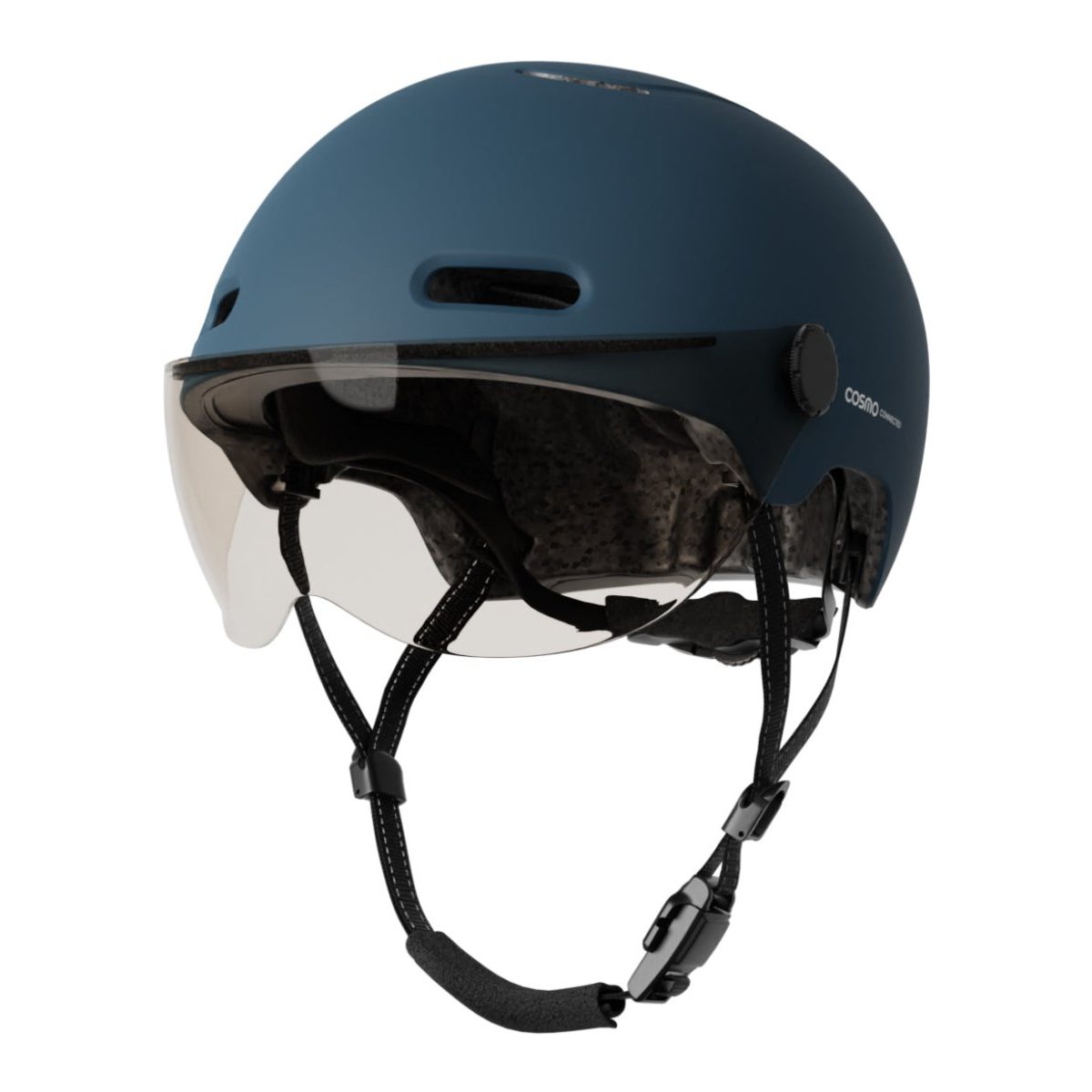 Casque Cosmo Fusion Bleu Mat - Weebot