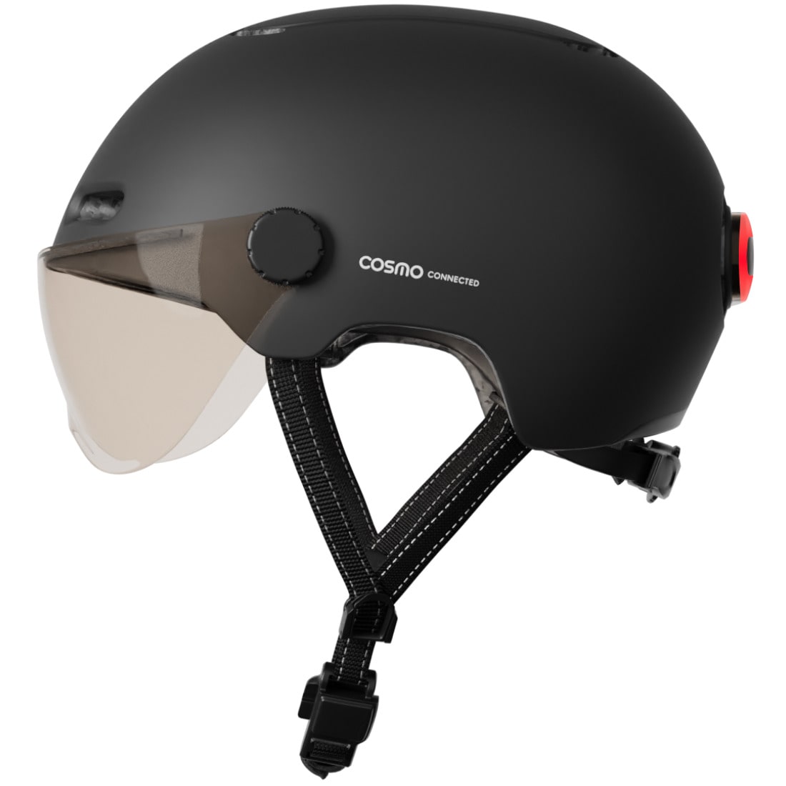Casque Cosmo Fusion Noir Mat - Weebot