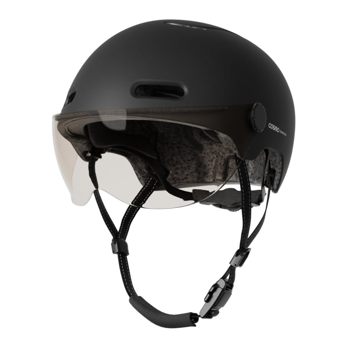 Casque Cosmo Fusion Noir Mat - Weebot