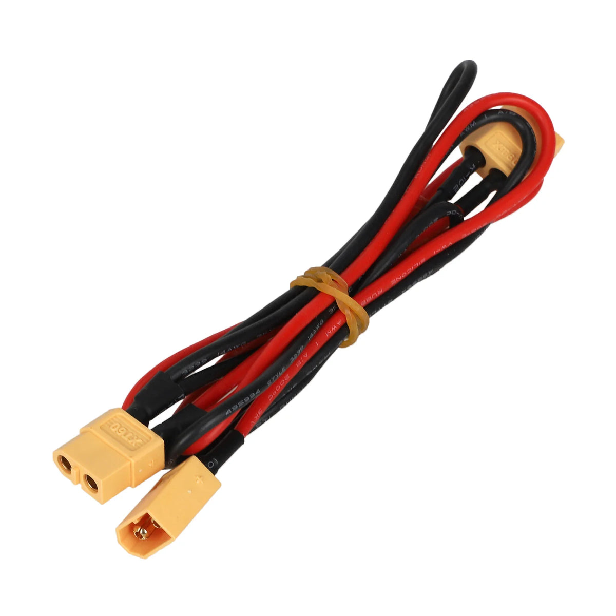 Câble Adaptateur XT60 1 Mâle vers 1 Mâle et 1 Femelle 70 cm, vue 4