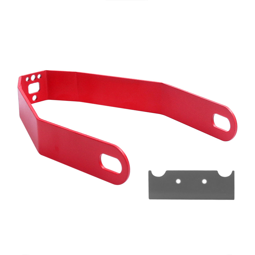 Support de Garde-Boue Arrière Métal Rouge, vue 3