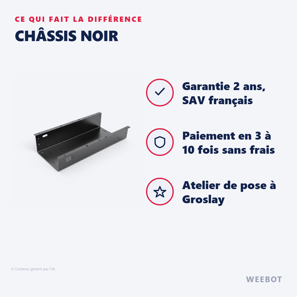 Châssis Noir : les points forts
