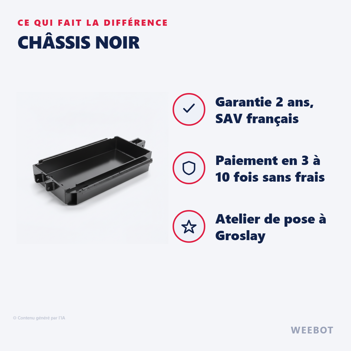 Châssis Noir : les points forts