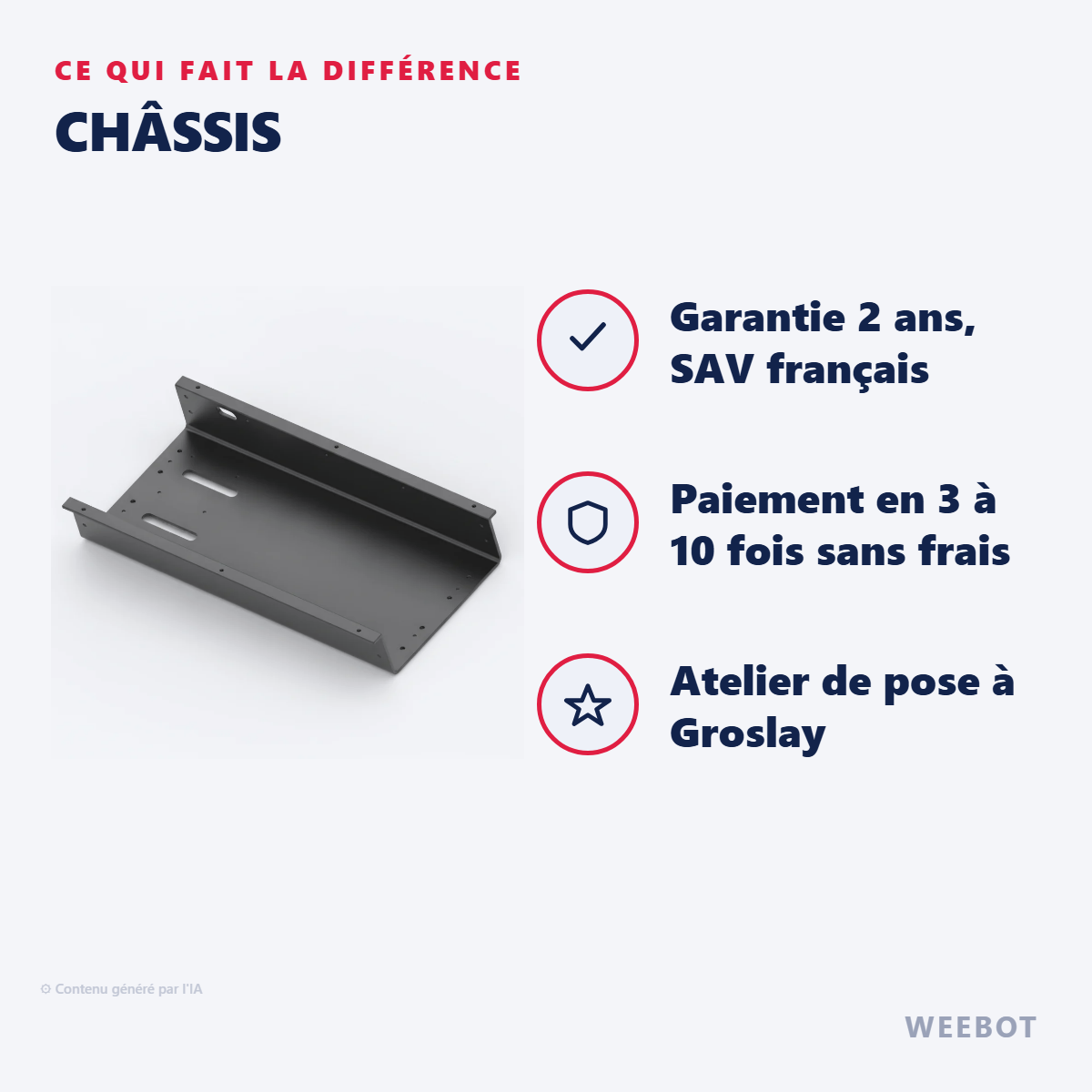 Châssis : les points forts