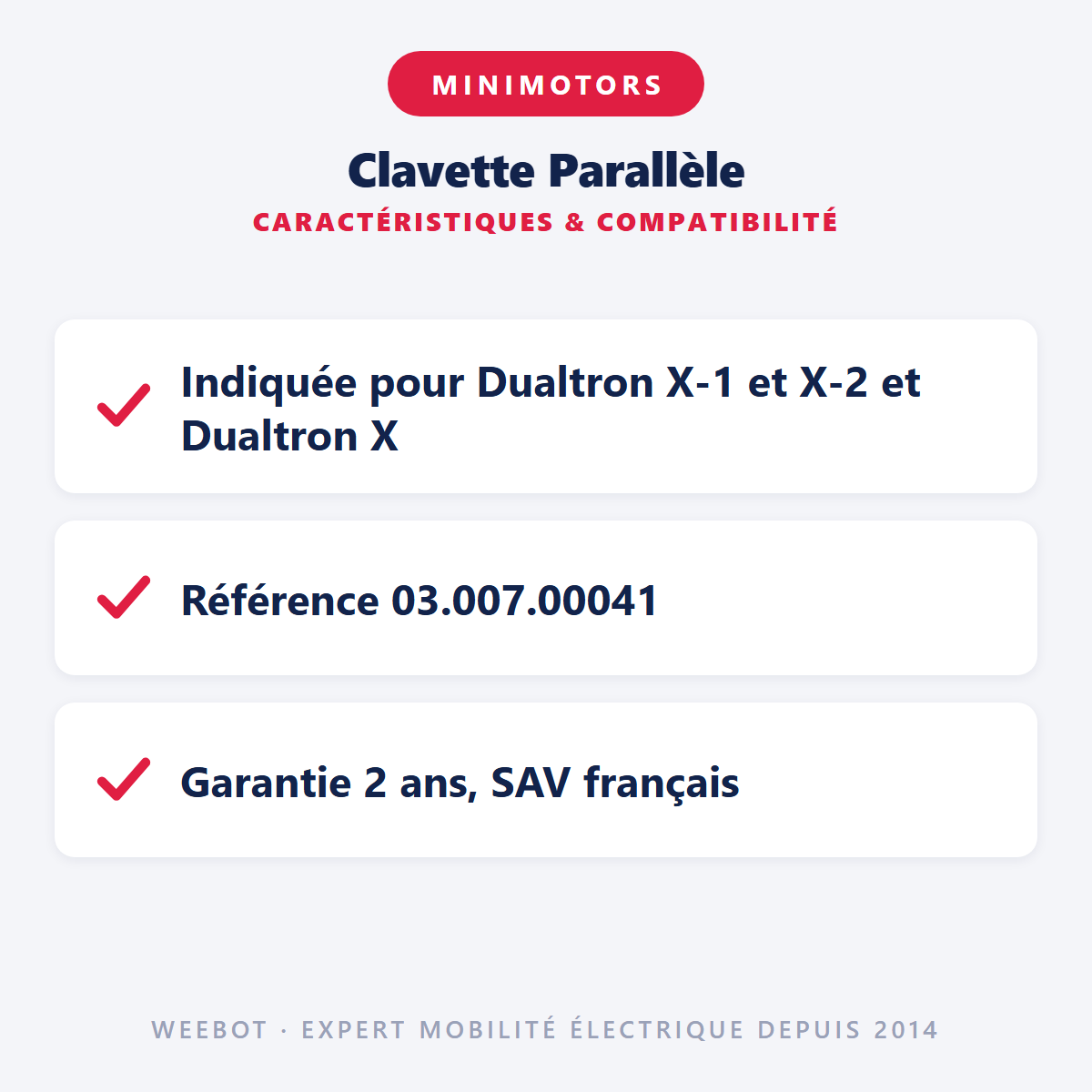 Clavette Parallèle : caractéristiques et compatibilité