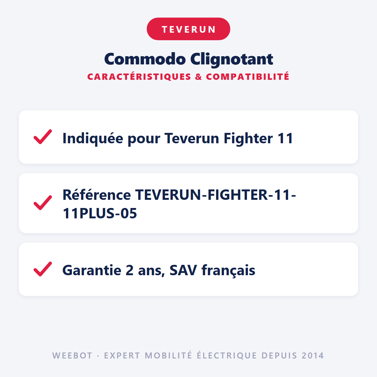 Commodo Clignotant : caractéristiques et compatibilité