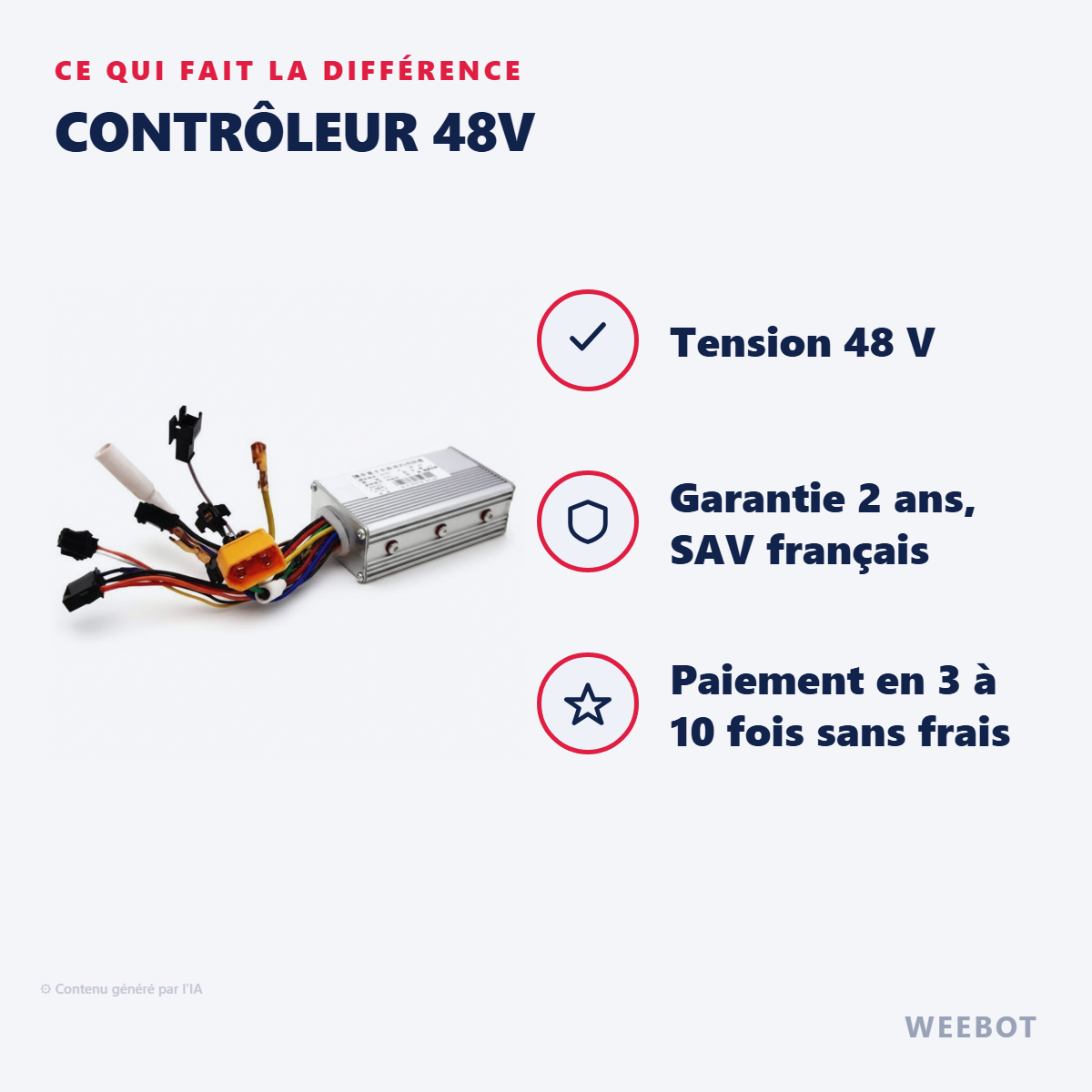 Contrôleur 48V : les points forts