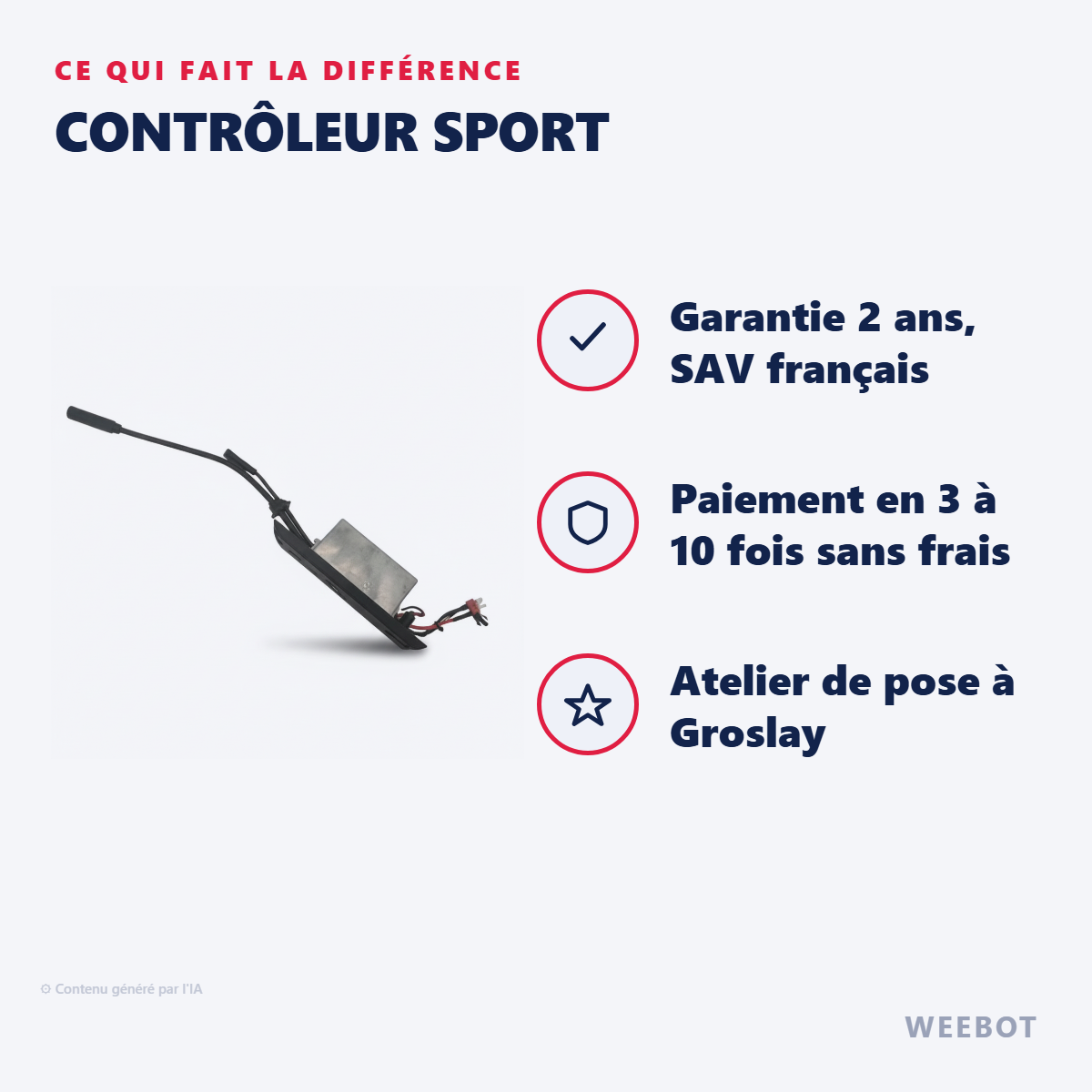 Contrôleur Sport : les points forts