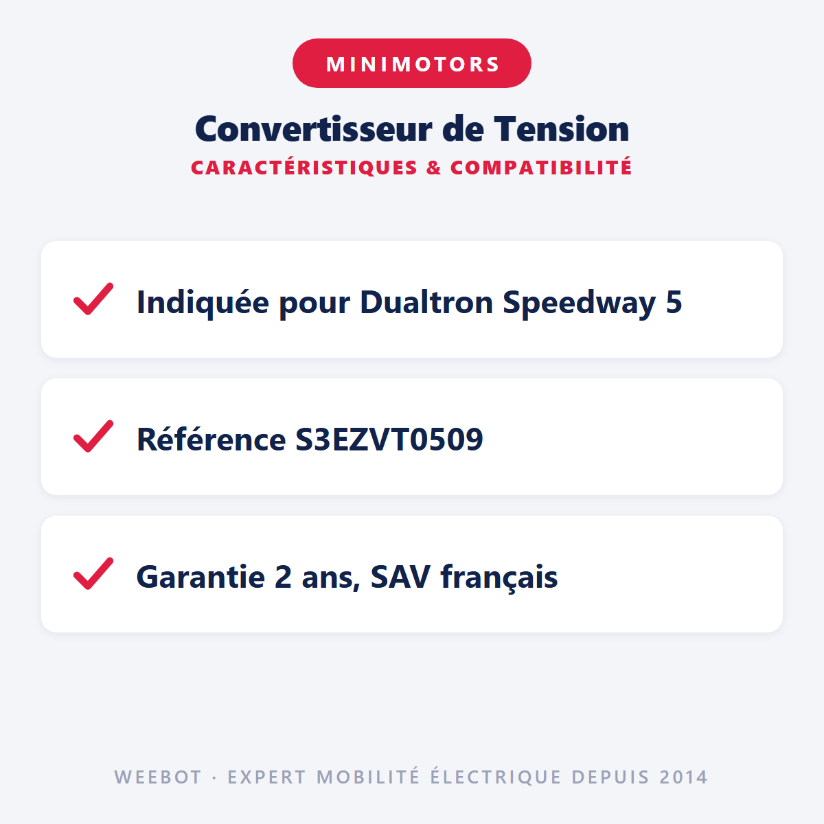 Convertisseur de Tension : caractéristiques et compatibilité
