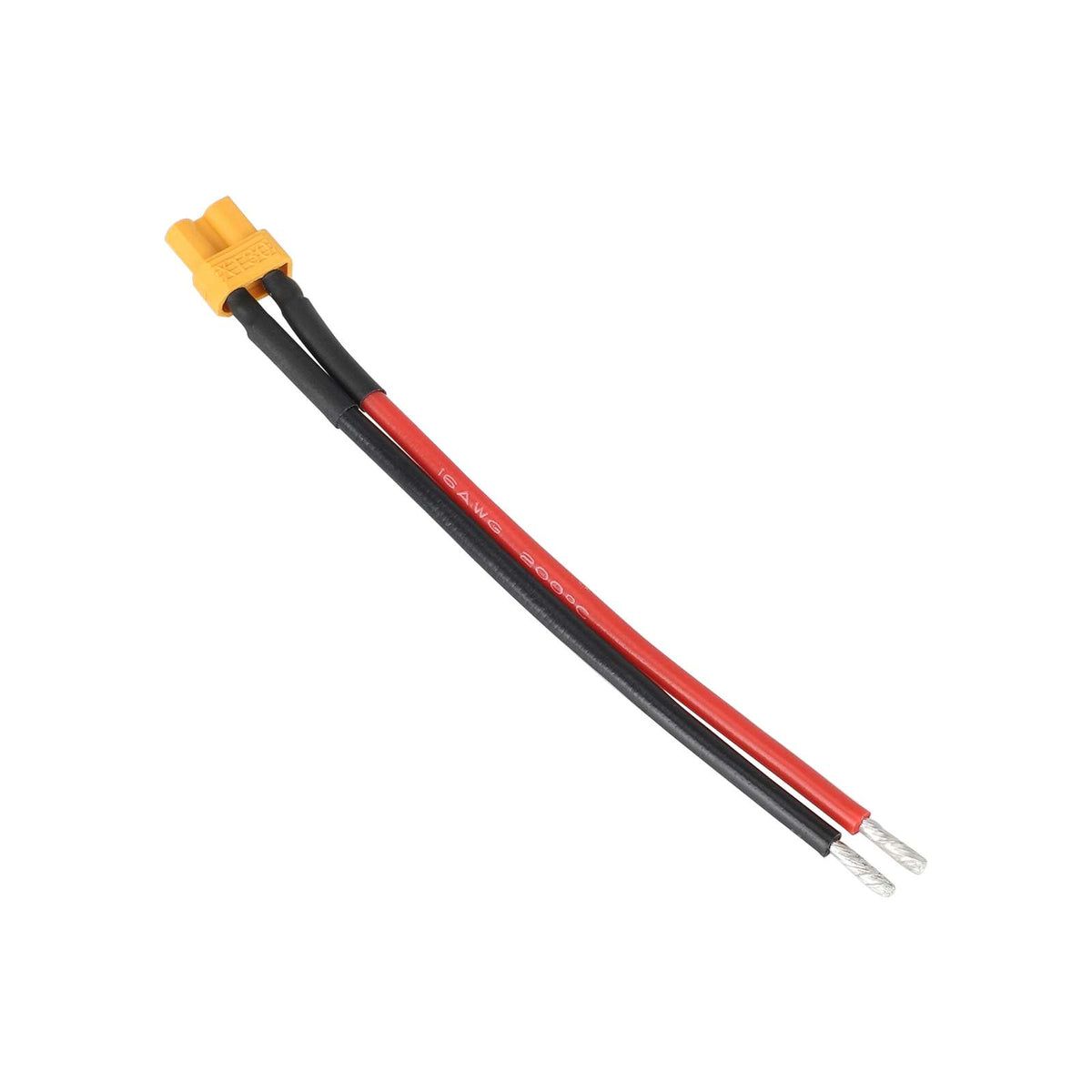 Câble Batterie Connecteur XT30 Femelle (100 mm) 14 AWG, vue 4