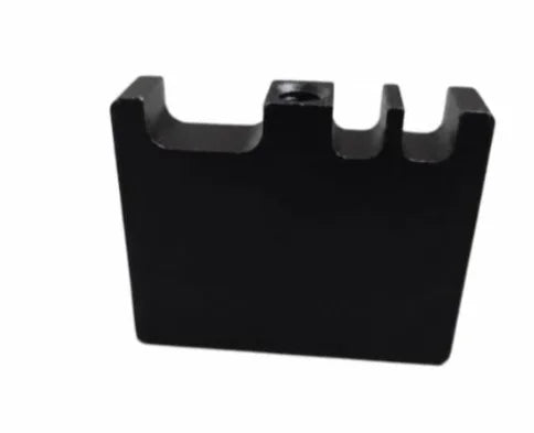 Bloc de maintien de potence pliables noir pour trottinette électrique