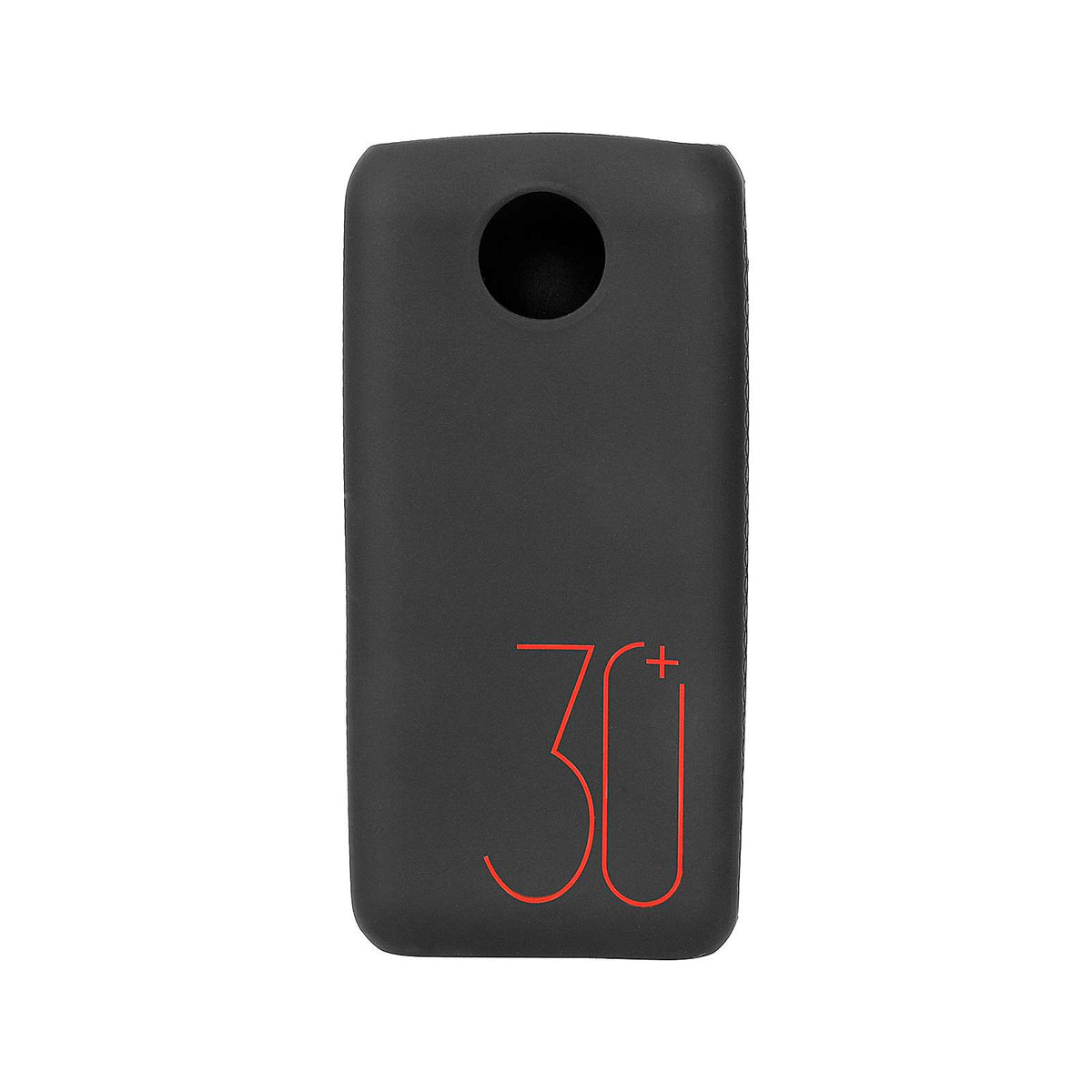 Housse de Protection en Silicone pour Batterie Externe Noir