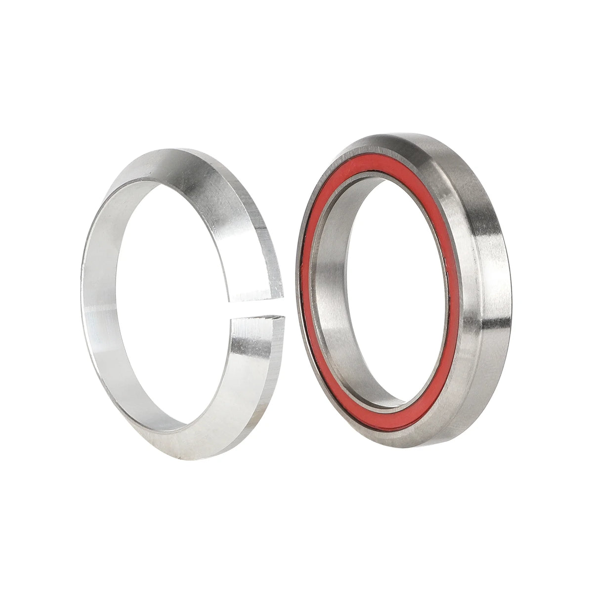 Roulement de direction conique inférieur métallisé avec joint rouge et bague fendue