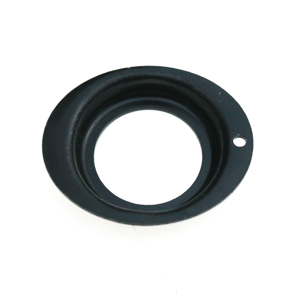 Cuvette d'axe de direction noire pour trottinette électrique vue de dessus