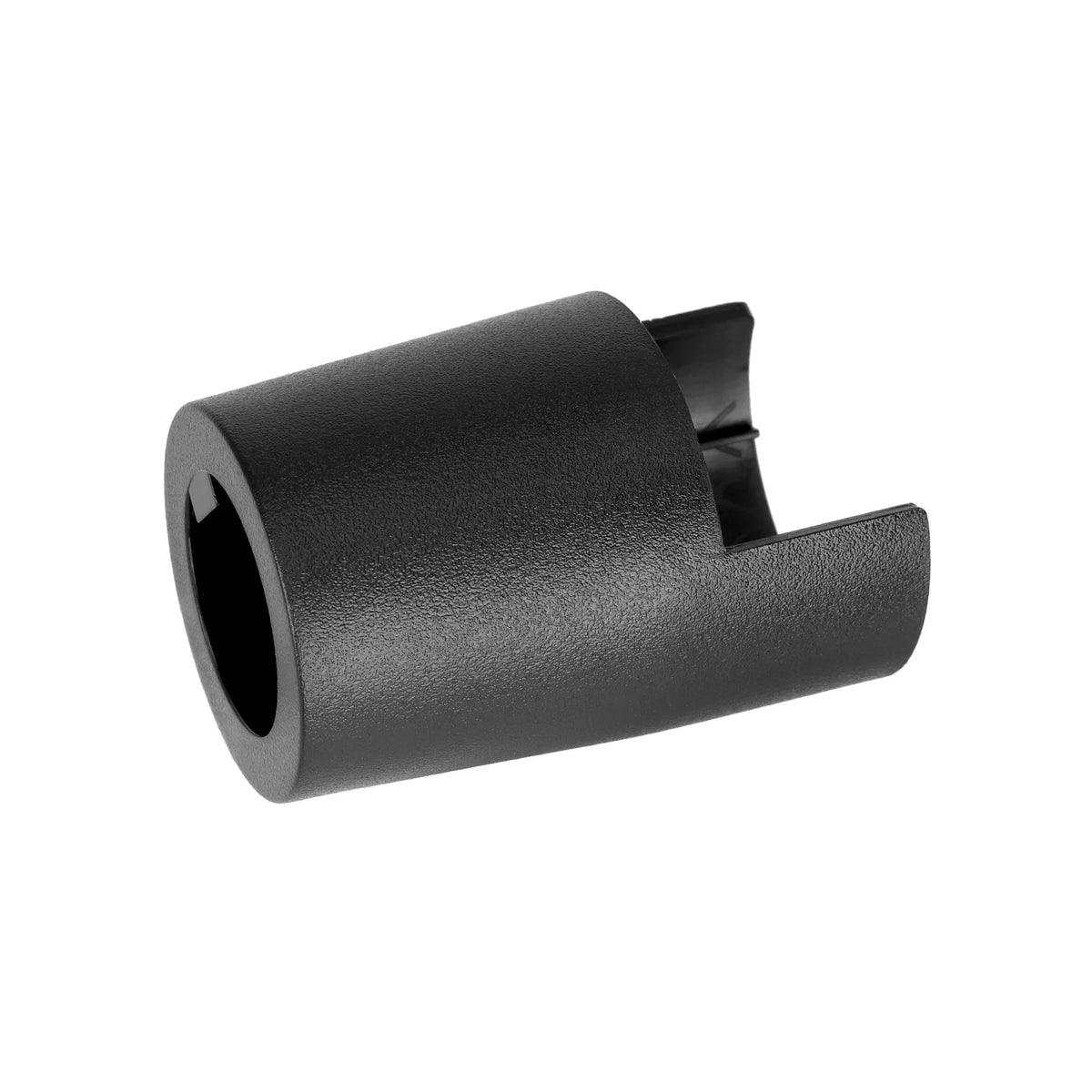 Connecteur plastique noir pour tube de guidon gauche