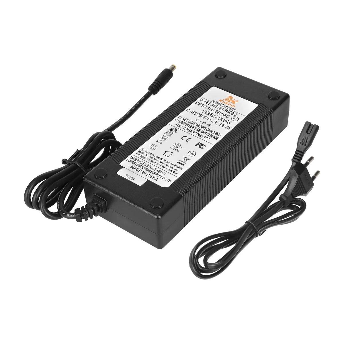 Chargeur d'Origine 54,6V 2A Prise DC 2,1 mm, vue 6