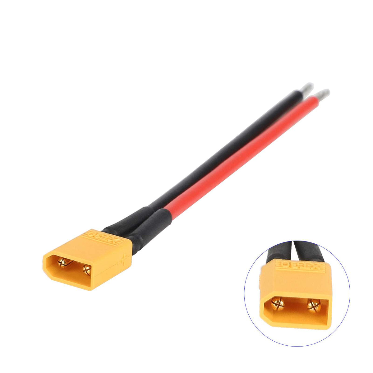 Câble Batterie Connecteur XT30 Mâle 100 mm, vue 5