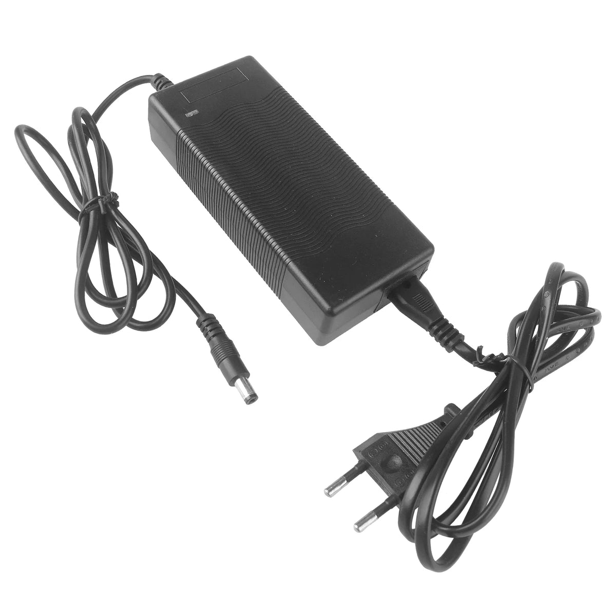 Chargeur 24,2V 2A avec prise DC 2,1 mm et câble secteur EU